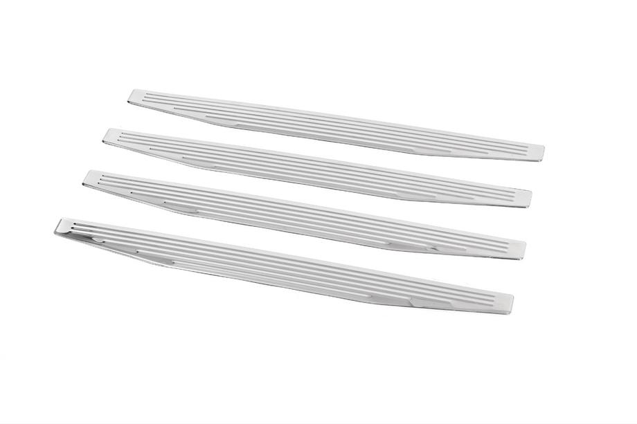 Volkswagen Caddy 2020- Interior door sill covers (4 pcs, stainless steel) Image