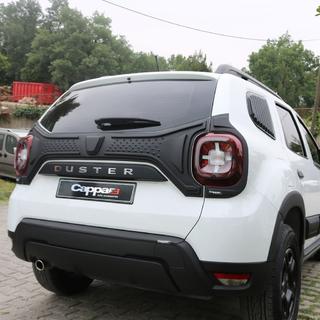 Plastic trunk lid cover (3 pieces) Renault Duster 2018-2024 photo 3