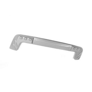 Front bumper lip U-type (ABS, gray) photo 2