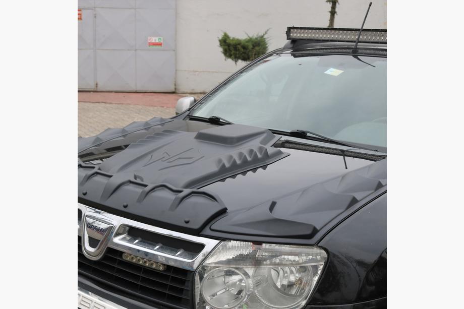 Renault Duster 2008–2017 Hood Scoop Cover Set DRAGON (3 pcs) Image