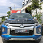 Mitsubishi L200 2015-2024 Hood Scoop Cover Set DRAGON (2019+, 3 pcs) photo 7