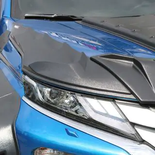 Hood Scoop Cover Set DRAGON (2019+, 3 pcs) photo 3
