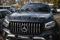 Mercedes X class 2017-2020 Hood Scoop Cover Set DRAGON (3 pcs) photo 1