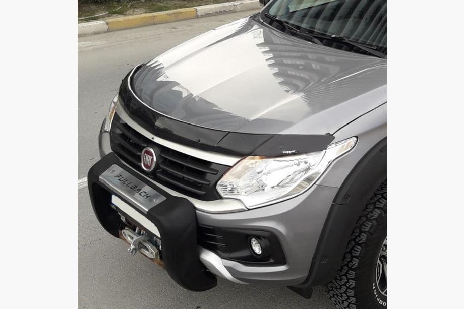 Fiat Fullback 2016- Hood Deflector (EuroCap) Image
