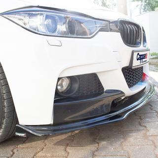 EuroCap front bumper lip spoiler (black, for M-Performance) BMW 3 Series F30/F31 2012-2019 photo 2