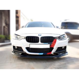 EuroCap front bumper lip spoiler (black, for M-Performance) BMW 3 Series F30/F31 2012-2019 photo 1
