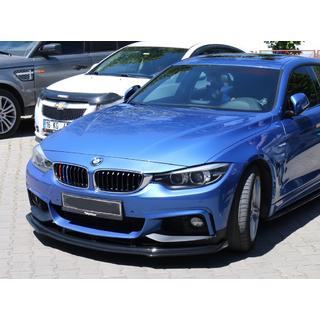 Front Bumper Lip for M-Sport (black) BMW 4 Series F32/F33/F36 2012-2020 photo 1
