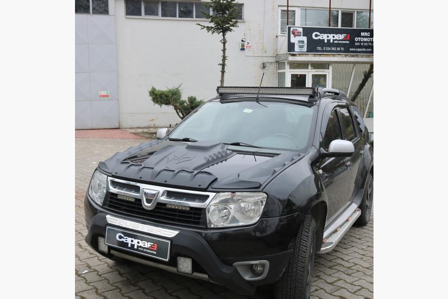 Dacia Duster 2008-2018 Hood Scoop Cover (ABS) Photo 3