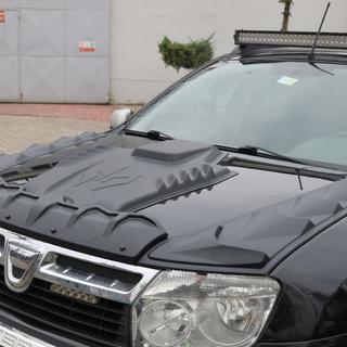 Hood Scoop Cover (ABS) Renault Duster 2008–2017 photo 4