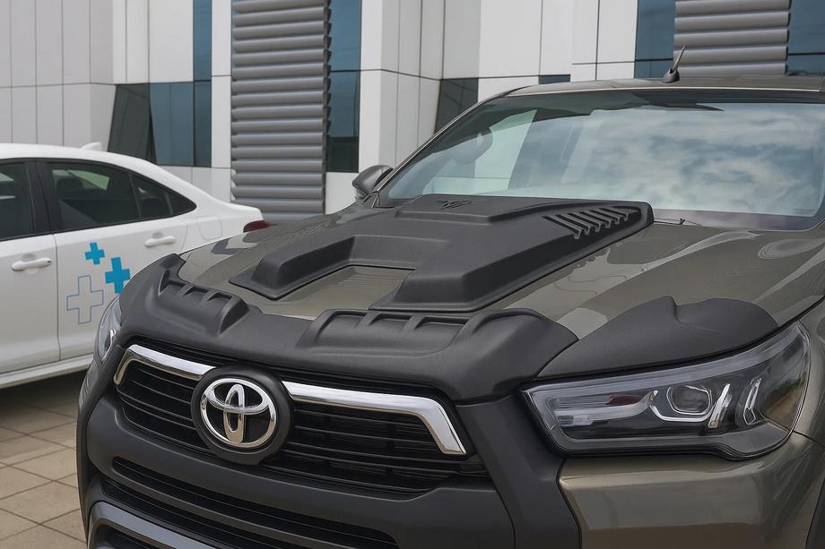 Toyota Hilux 2015- Hood Scoop Cover (2021+, ABS) Image