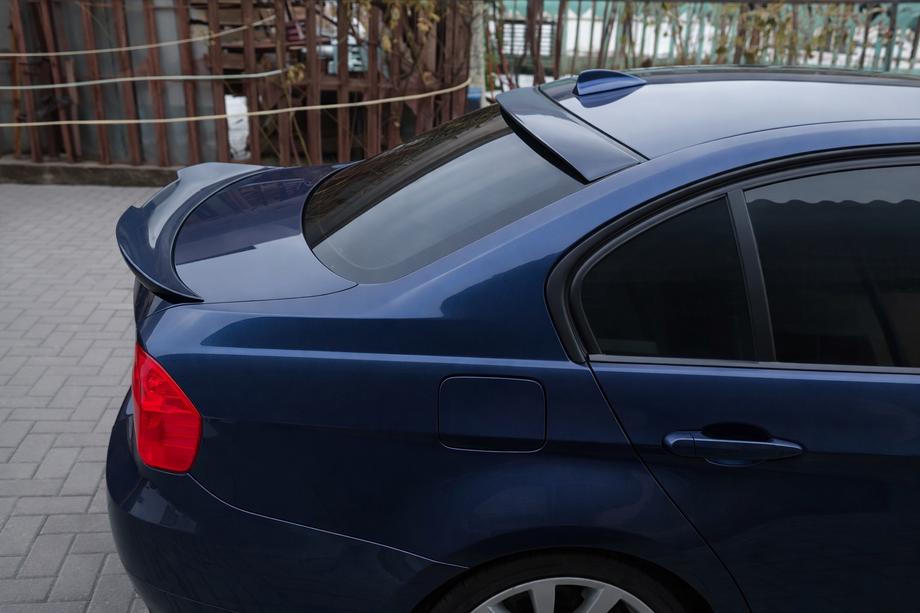 BMW 3 Series E90/E91 2005-2011 EuroCap Rear Spoiler (ABS, Gloss Black) Image
