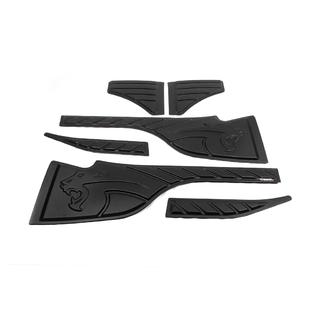 Upper door moldings (6 pcs, ABS) photo 2