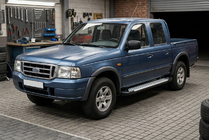 Ford Ranger 2002-2006 Side Steps Allmond Grey (2 pcs, Aluminum) photo 1