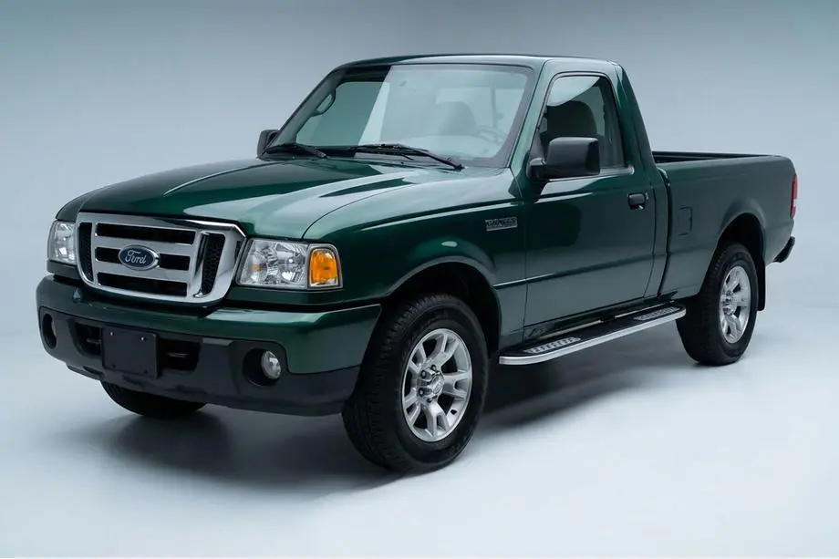 Ford Ranger 2002-2006 Side Steps Tayga V2 (2 pcs, Aluminum) Image