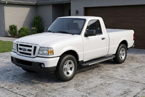 Ford Ranger 2002-2006 Side Steps Duru (2 pcs, Aluminum) photo 1