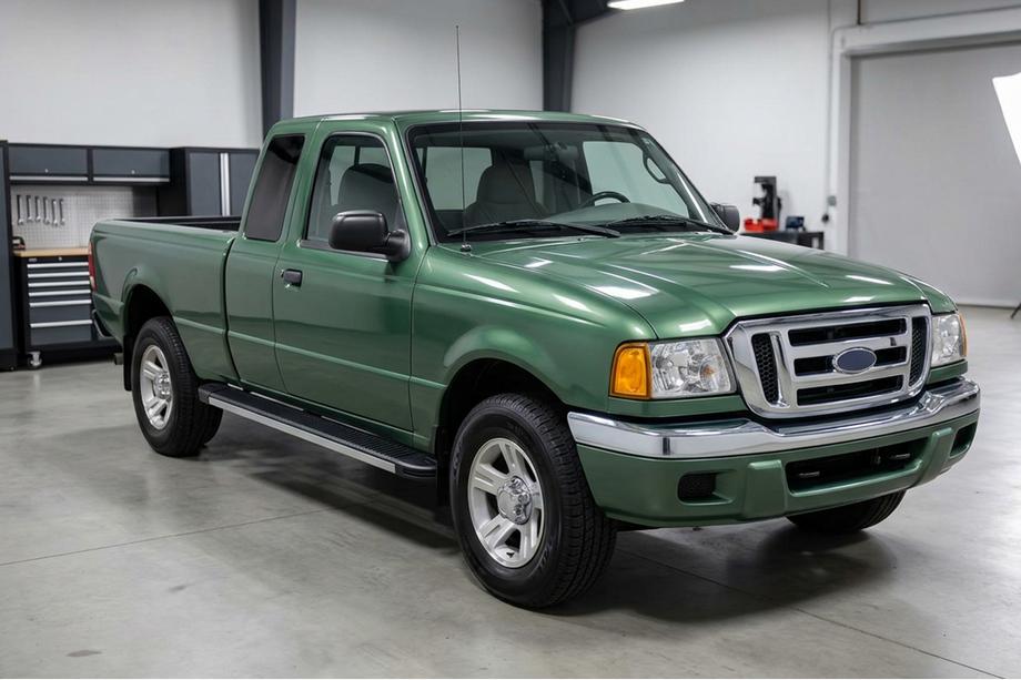 Ford Ranger 2002-2006 Side Steps Maya V1 (2 pcs, Aluminum) Image
