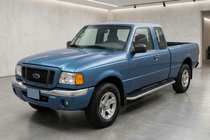 Ford Ranger 2002-2006 Side Steps Maydos V1 (2 pcs, Aluminum & Stainless Steel) photo 1