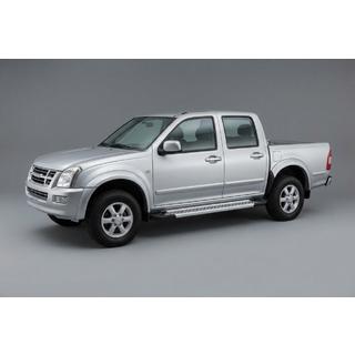 Side Steps Vision New Grey (2007-2012, 2 pcs, Aluminum) photo 1