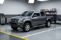Isuzu D-Max 2002-2011 Side Steps Tayga V2 (2007-2012, 2 pcs, Aluminum) photo 1