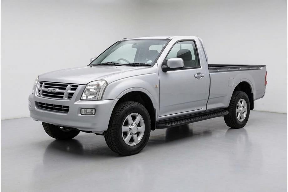 Isuzu D-Max 2002-2011 Side Steps Tayga Black (2007-2012, 2 pcs, Aluminum) Image