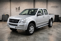 Isuzu D-Max 2002-2011 Side Steps Allmond Grey (2007-2012, 2 pcs, Aluminum) photo 1