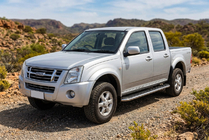 Isuzu D-Max 2002-2011 Side Steps Maydos V1 (2007-2012, 2 pcs, Aluminum) photo 1