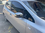 Nissan Leaf 2010-2017 Mirror Covers (2 pcs, Stainless Steel) OmsaLine - Italian Stainless Steel photo 2