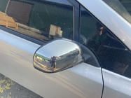 Nissan Leaf 2010-2017 Mirror Covers (2 pcs, Stainless Steel) OmsaLine - Italian Stainless Steel photo 3