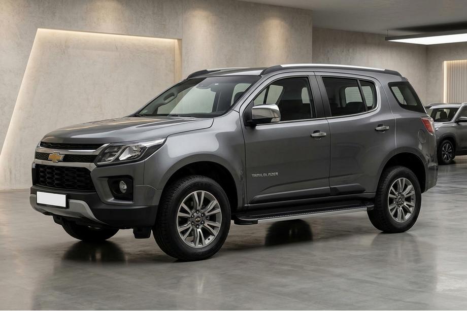 Chevrolet Trailblazer 2012-2019 Side Steps Maya V1 (2 pcs, Aluminum) Image
