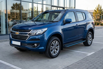 Chevrolet Trailblazer 2012-2019 Side Steps Maya Blue (2 pcs, Aluminum) photo 1