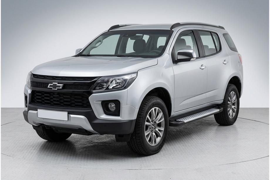 Chevrolet Trailblazer 2012-2019 Side Steps Allmond Grey (2 pcs, Aluminum) Image