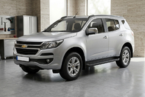 Chevrolet Trailblazer 2012-2019 Side Steps Allmond Black (2 pcs, Aluminum) photo 1