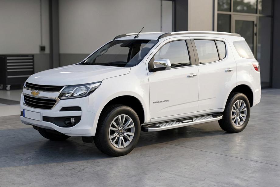 Chevrolet Trailblazer 2012-2019 Side Steps Mevsim Grey (2 pcs, Aluminum) Image