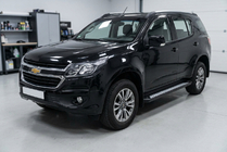 Chevrolet Trailblazer 2012-2019 Side Steps Vision New Black (2 pcs, Aluminum) photo 1