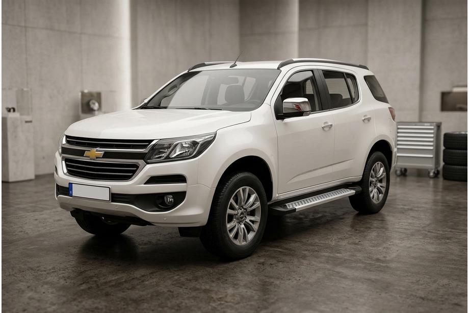 Chevrolet Trailblazer 2012-2019 Side Steps Vision New Grey (2 pcs, Aluminum) Image