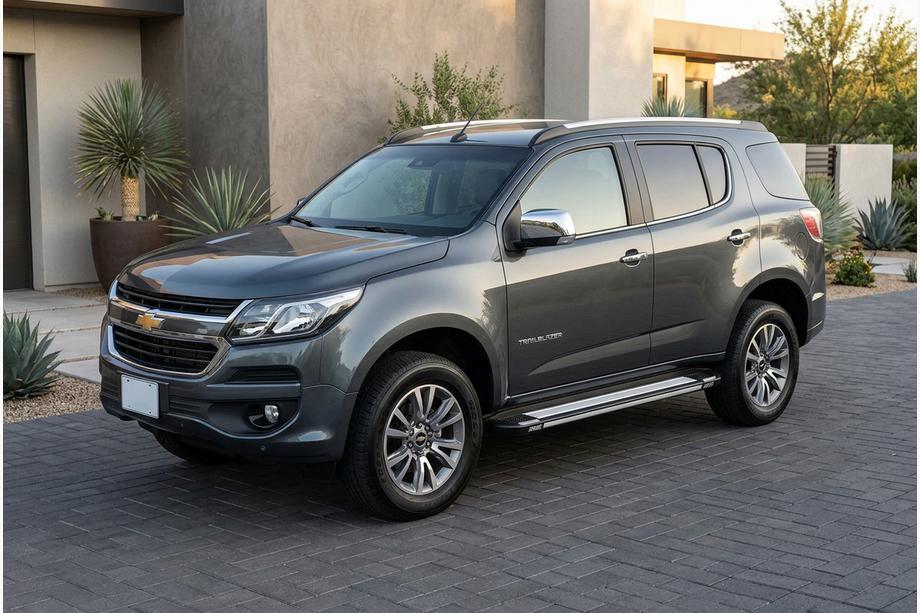 Chevrolet Trailblazer 2012-2019 Side Steps Rainbow (2 pcs, Aluminum) Image
