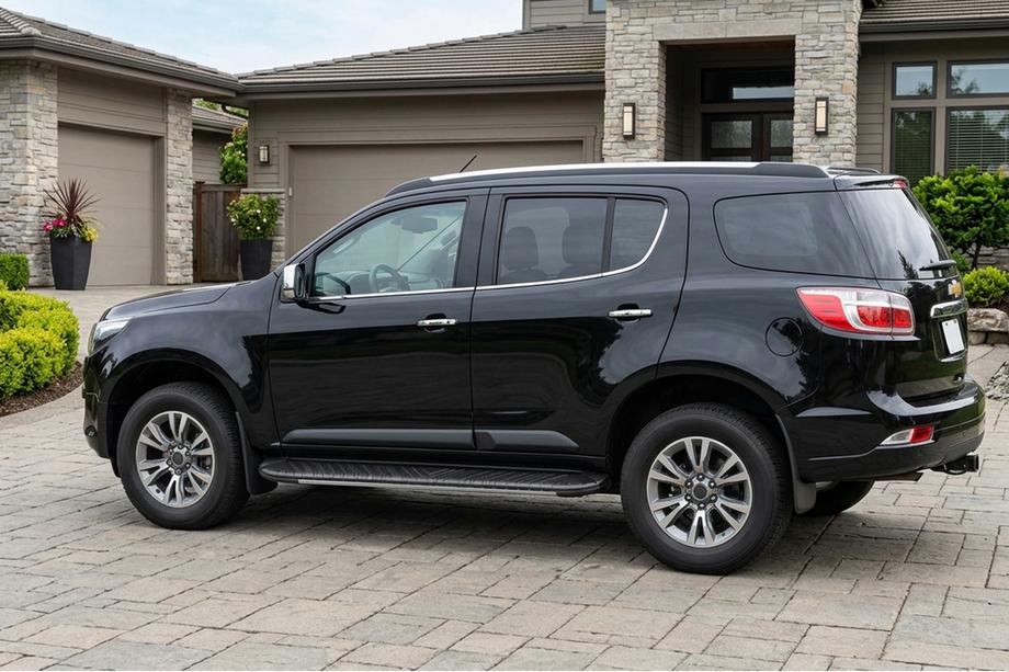 Chevrolet Trailblazer 2012-2019 Side Steps Bosphorus Grey (2 pcs, Aluminum) Image