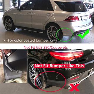 Rear OEM Mud Flaps for GLE W166 (color-coded bumper) photo 2