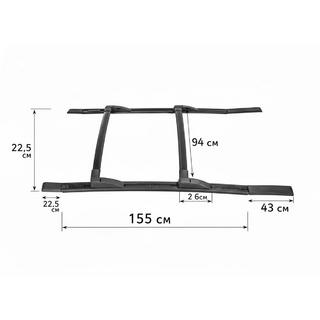 OEM Roof Rails GreatWall Haval/Hover H3 2005-2013 photo 4