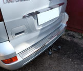 Toyota Land Cruiser Prado 120 2002-2009 Rear bumper protector photo 1