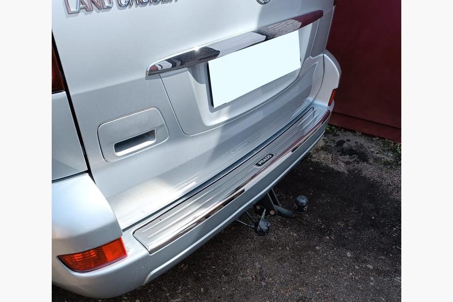Toyota Land Cruiser Prado 120 2002-2009 Rear bumper protector Image