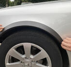 Mercedes C-class W202 1993-2001 Fender flares (4 pcs, black, ABS plastic) photo 2