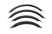 Mercedes C-class W202 1993-2001 Fender flares (4 pcs, black, ABS plastic) photo 6