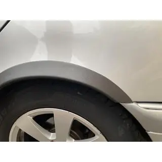 Fender flares (4 pcs, black, ABS plastic) photo 3