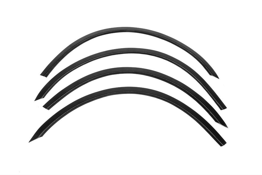 Mercedes E-class W211 2002-2009 Fender flares (4 pcs, black, ABS plastic) Image