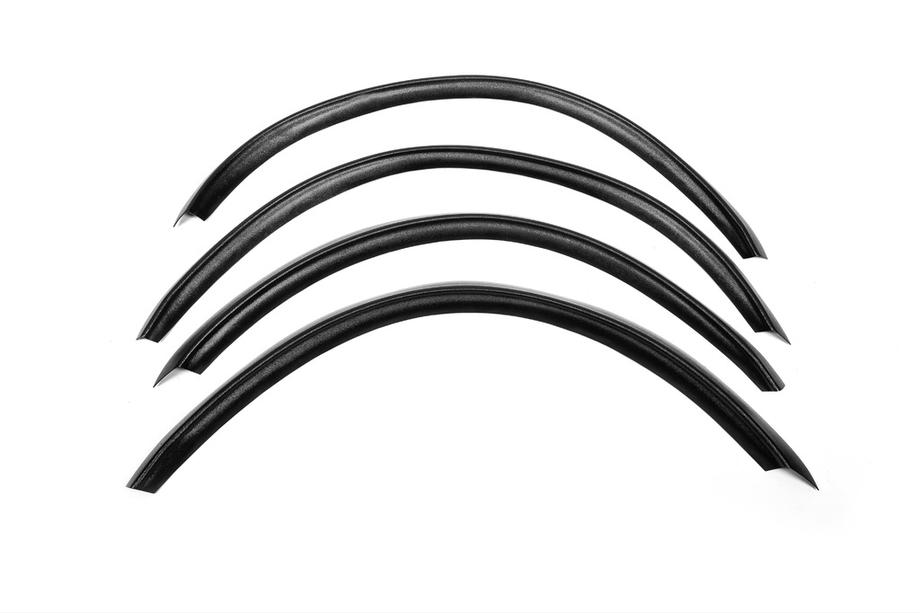 Mercedes ML W163 1997-2005 Fender flares (4 pcs, black, ABS plastic) Photo 3
