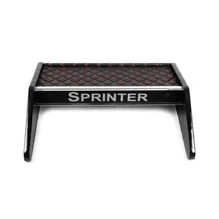Dashboard Shelf (Black with Red Stitching) photo 3