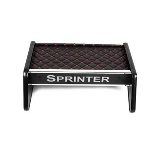 Dashboard Shelf (1995-2000, Black with Red Stitching) Mercedes Sprinter W901/902/903/904/905 1995–2006 photo 3