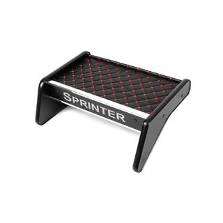 Dashboard Shelf (1995-2000, Black with Red Stitching) Mercedes Sprinter W901/902/903/904/905 1995–2006 photo 1