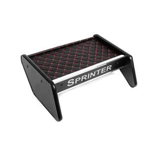 Dashboard Shelf (1995-2000, Black with Red Stitching) Mercedes Sprinter W901/902/903/904/905 1995–2006 photo 2